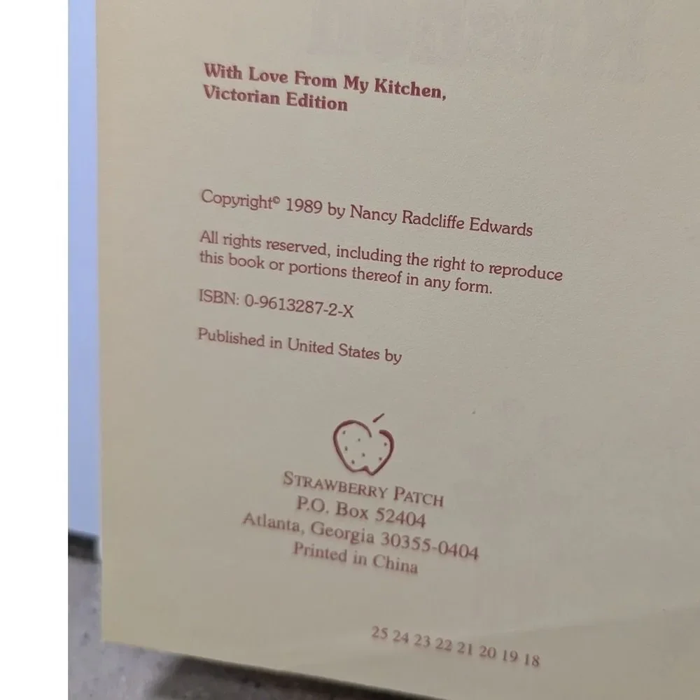 With Love From My Kitchen Vintage Recipe Journal Nancy Radcliffe Edwards Spiral